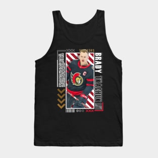 Brady Tkachuk Paper Poster Version 10 Tank Top